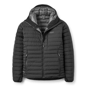 Rab Men's Microlight Windstopper Down Hooded Jacket Black / Small-Black / Medium-Black / Large-Black / X-Large #- 53 Degrees North 