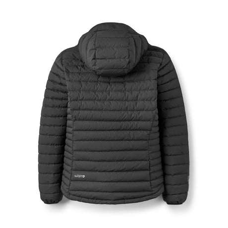 Rab Men's Microlight Windstopper Down Hooded Jacket Black / Small-Black / Medium-Black / Large-Black / X-Large #- 53 Degrees North 