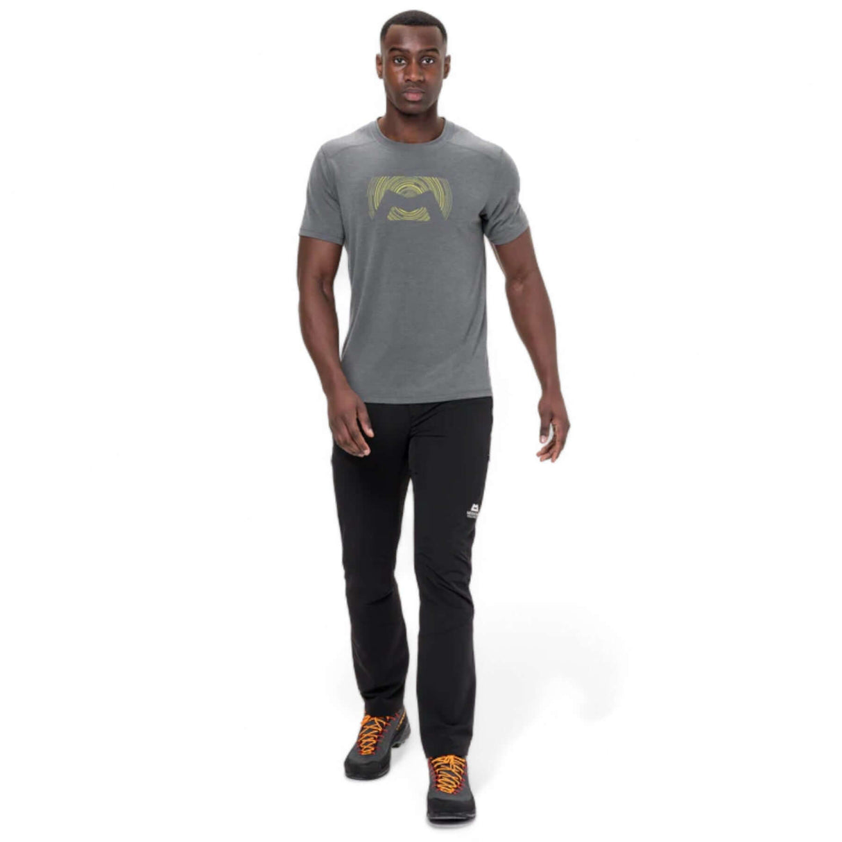 Mountain Equipment Men's Headpoint Graphic T-Shirt Flint Grey / Small-Flint Grey / Medium-Flint Grey / Large-Flint Grey / X-Large-Flint Grey / XX-Large - 53 Degrees North 