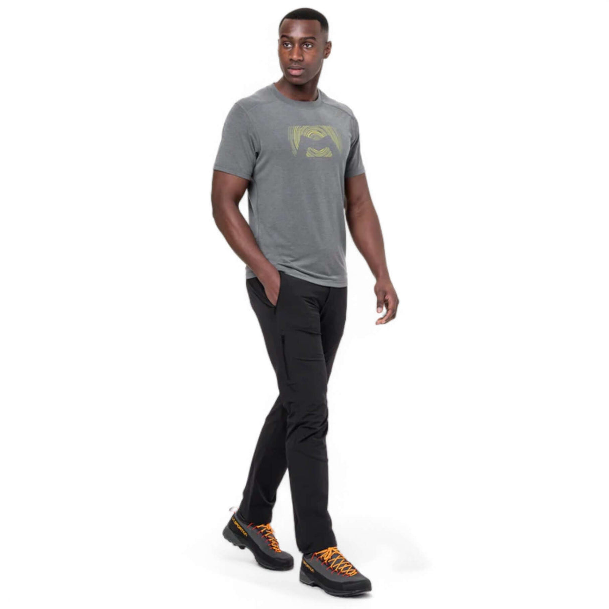 Mountain Equipment Men's Headpoint Graphic T-Shirt Flint Grey / Small-Flint Grey / Medium-Flint Grey / Large-Flint Grey / X-Large-Flint Grey / XX-Large - 53 Degrees North 