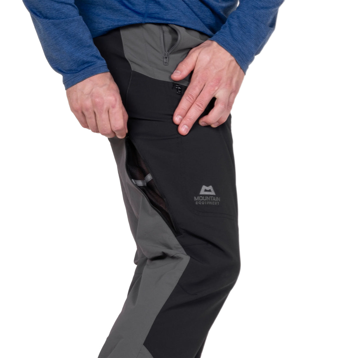 Mountain Equipment Men's Ibex Alpine Trousers Anvil Grey/Black / Small-Anvil Grey/Black / Medium-Anvil Grey/Black / Large-Anvil Grey/Black / X-Large - 53 Degrees North 