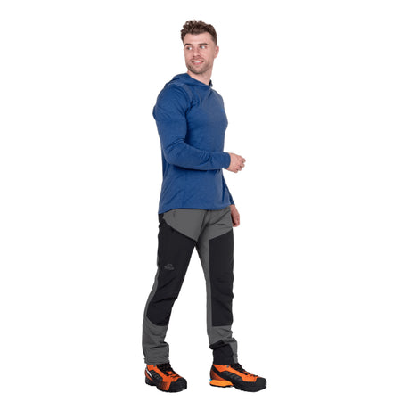 Mountain Equipment Men's Ibex Alpine Trousers Anvil Grey/Black / Small-Anvil Grey/Black / Medium-Anvil Grey/Black / Large-Anvil Grey/Black / X-Large - 53 Degrees North 