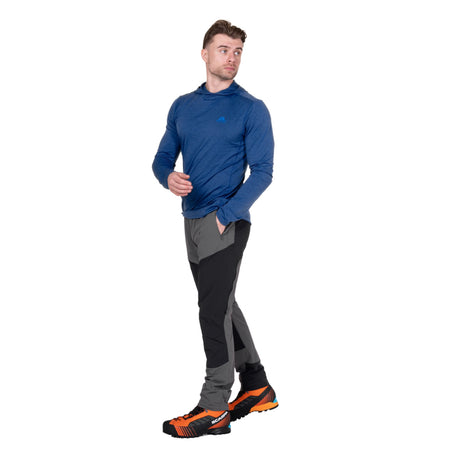Mountain Equipment Men's Ibex Alpine Trousers Anvil Grey/Black / Small-Anvil Grey/Black / Medium-Anvil Grey/Black / Large-Anvil Grey/Black / X-Large - 53 Degrees North 