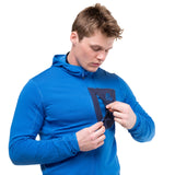 Mountain Equipment Men's Lumiko Hooded Fleece Jacket Atlantic/Cosmos / Small-Atlantic/Cosmos / Medium-Atlantic/Cosmos / Large-Atlantic/Cosmos / X-Large-Atlantic/Cosmos / XX-Large - 53 Degrees North 