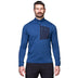 Mountain Equipment Men's Lumiko Zip T Fleece Atlantic/Cosmos / Small-Atlantic/Cosmos / Medium-Atlantic/Cosmos / Large-Atlantic/Cosmos / X-Large-Atlantic/Cosmos / XX-Large - 53 Degrees North 