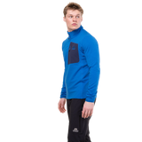 Mountain Equipment Men's Lumiko Zip T Fleece Atlantic/Cosmos / Small-Atlantic/Cosmos / Medium-Atlantic/Cosmos / Large-Atlantic/Cosmos / X-Large-Atlantic/Cosmos / XX-Large - 53 Degrees North 