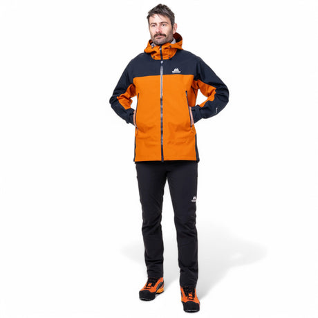 Mountain Equipment Men's Saltoro GORE-TEX Jacket Rust/Cosmos / Small-Rust/Cosmos / Medium-Rust/Cosmos / Large-Rust/Cosmos / X-Large-Rust/Cosmos / XX-Large - 53 Degrees North 