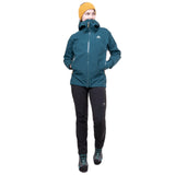 Mountain Equipment Women's Saltoro GORE-TEX Waterproof Jacket Majolica Blue / Small-Majolica Blue / Medium-Majolica Blue / Large-Majolica Blue / X-Large - 53 Degrees North 