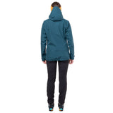 Mountain Equipment Women's Saltoro GORE-TEX Waterproof Jacket Majolica Blue / Small-Majolica Blue / Medium-Majolica Blue / Large-Majolica Blue / X-Large - 53 Degrees North 