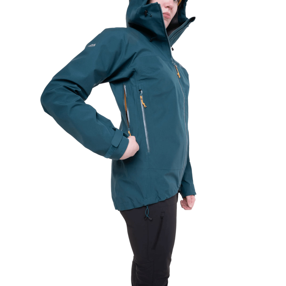 Mountain Equipment Women's Saltoro GORE-TEX Waterproof Jacket Majolica Blue / Small-Majolica Blue / Medium-Majolica Blue / Large-Majolica Blue / X-Large - 53 Degrees North 