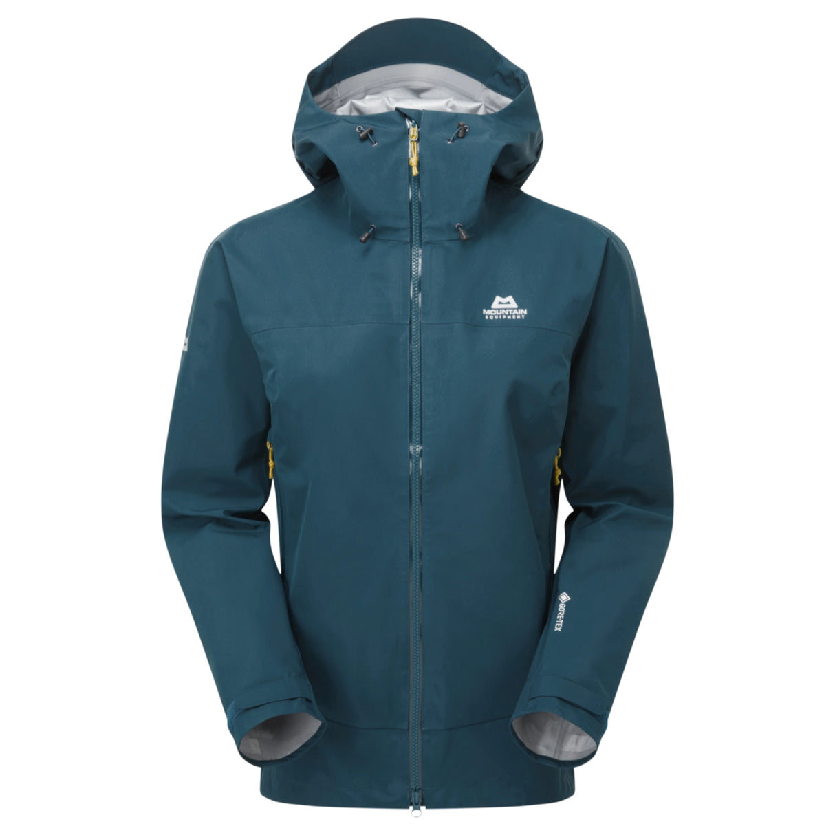 Mountain Equipment Women's Saltoro GORE-TEX Waterproof Jacket Majolica Blue / Small-Majolica Blue / Medium-Majolica Blue / Large-Majolica Blue / X-Large - 53 Degrees North 