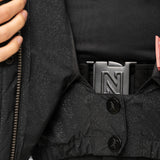 Nikkie Women's Numa Glitter Ski Jacket Cream / X-Small-Cream / Small-Cream / Medium-Cream / Large-Black / X-Small #- 53 Degrees North 