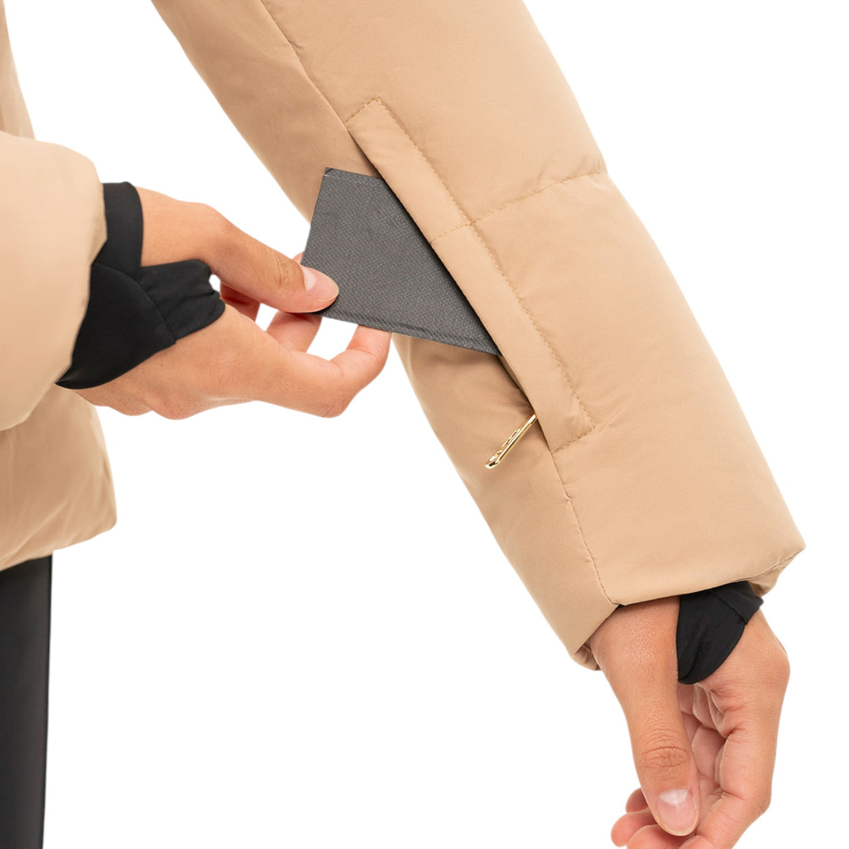 Nikkie Women's Nasher Jacket Hummus / X-Small-Hummus / Small-Hummus / Medium-Hummus / Large #- 53 Degrees North 