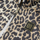 Nikkie Women's Nantes Leopard Ski Pullover Hummus / X-Small-Hummus / Small-Hummus / Medium-Hummus / Large #- 53 Degrees North 