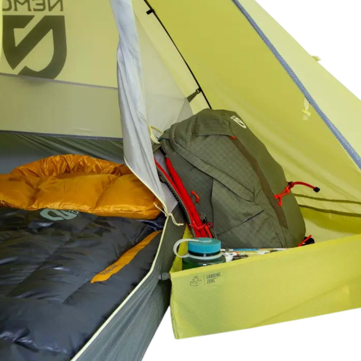 Nemo Dagger Ridge OSMO 2-Person Backpacking Tent Birch Bud - 53 Degrees North