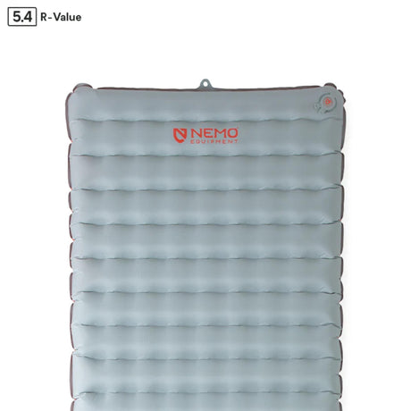 Nemo Tensor All-Season Regular Wide Sleeping Mat Grey/Red - 53 Degrees North 
