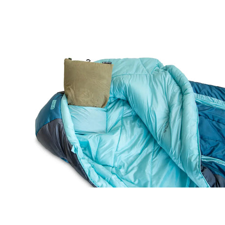 Nemo Women's Forte 20 Sleeping Bag Abyss/Hazy Aqua - 53 Degrees North 