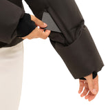 Nikkie Women's Newport Melange Jacket Black Melange / X-Small-Black Melange / Small-Black Melange / Medium-Black Melange / Large - 53 Degrees North 