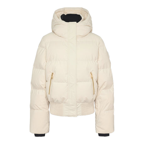 Nikkie Women's Numa Glitter Ski Jacket Cream / X-Small-Cream / Small-Cream / Medium-Cream / Large-Black / X-Small - 53 Degrees North 