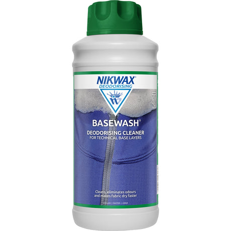Nikwax Basewash Deodorising Cleaner for Baselayers 300 ml-1 L - 53 Degrees North 