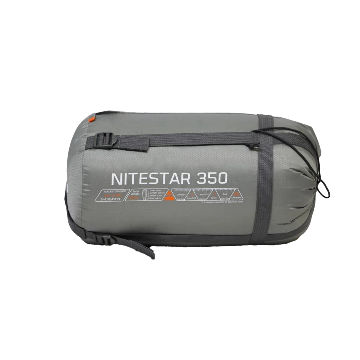 Vango Nitestar Alpha 350 Sleeping Bag Fog #- 53 Degrees North 