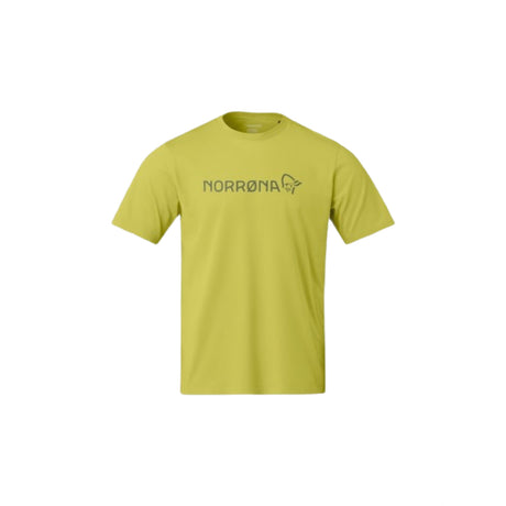 Norrona Men's 29 Cotton Norrona Viking Short Sleeve Tee Drizzle Melange / Small-Drizzle Melange / Medium-Drizzle Melange / Large-Drizzle Melange / X-Large-Golden Lime / Small - 53 Degrees North 
