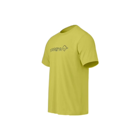 Norrona Men's 29 Cotton Norrona Viking Short Sleeve Tee Drizzle Melange / Small-Drizzle Melange / Medium-Drizzle Melange / Large-Drizzle Melange / X-Large-Golden Lime / Small - 53 Degrees North 