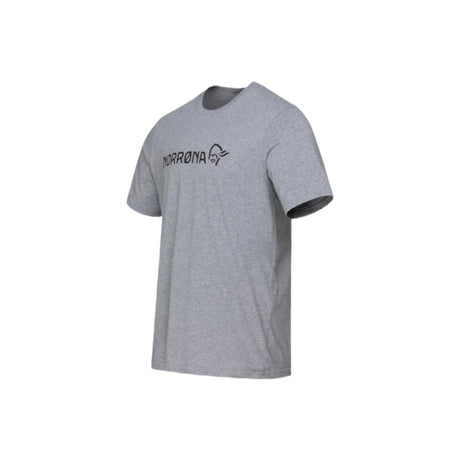 Norrona Men's 29 Cotton Norrona Viking Short Sleeve Tee Drizzle Melange / Small-Drizzle Melange / Medium-Drizzle Melange / Large-Drizzle Melange / X-Large-Golden Lime / Small - 53 Degrees North 