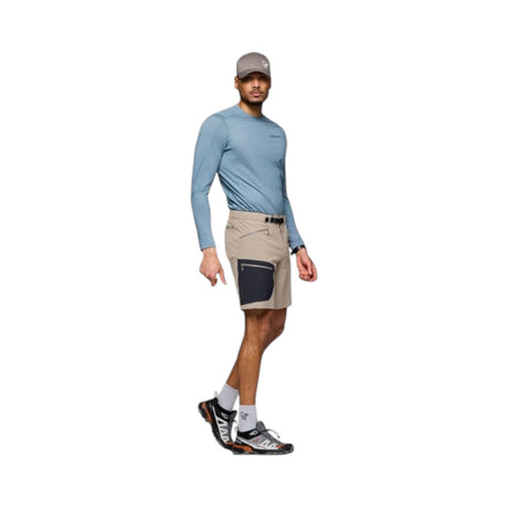 Norrona Men's Falketind Flex1 Light Shorts Winter Twig/Caviar Black / Small-Winter Twig/Caviar Black / Medium-Winter Twig/Caviar Black / Large-Winter Twig/Caviar Black / X-Large - 53 Degrees North 