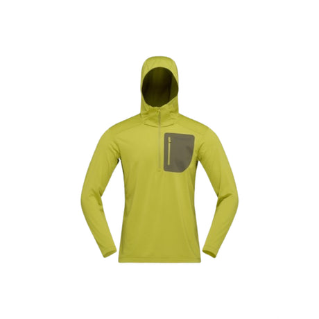 Norrona Men's Falketind Warm1 Hood Golden Lime/Olive Night / Small-Golden Lime/Olive Night / Medium-Golden Lime/Olive Night / Large-Golden Lime/Olive Night / X-Large-Caviar Black / Small - 53 Degrees North 