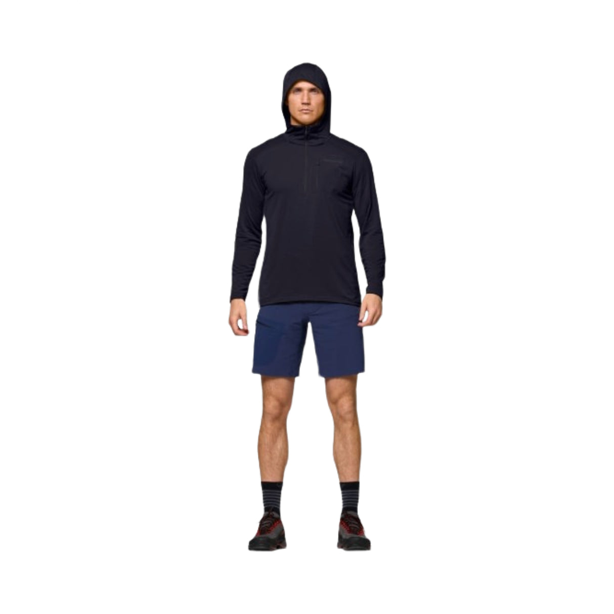 Norrona Men's Falketind Warm1 Hood Golden Lime/Olive Night / Small-Golden Lime/Olive Night / Medium-Golden Lime/Olive Night / Large-Golden Lime/Olive Night / X-Large-Caviar Black / Small - 53 Degrees North 