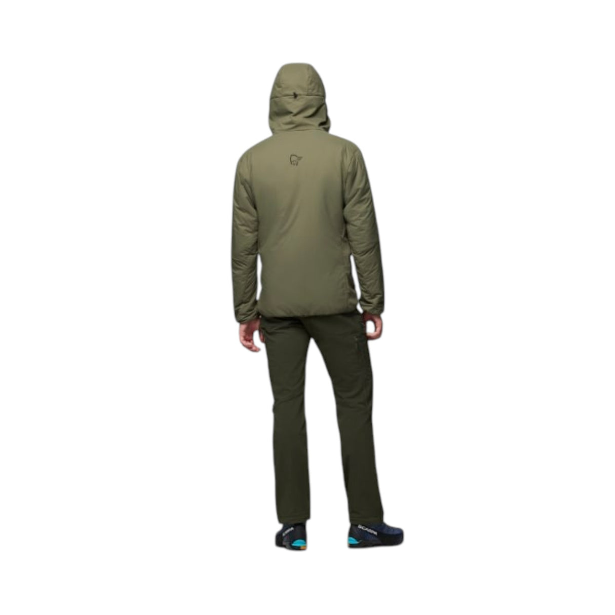 Norrona Men's Femund Thermo60 Zip Hooded Jacket Olive Night / Small-Olive Night / Medium-Olive Night / Large-Olive Night / X-Large - 53 Degrees North 