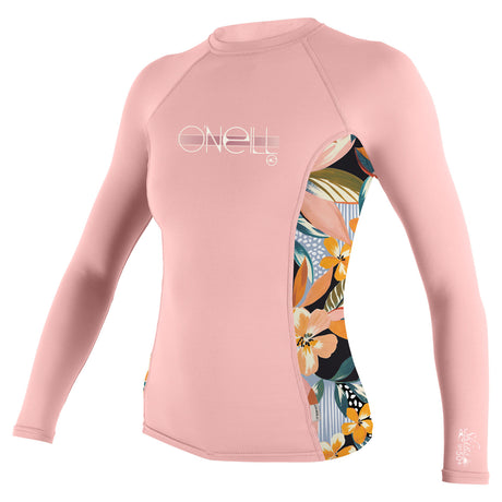 O'Neill Girl's Premium Skins Long Sleeve Rash Guard Desert Flower/Cara Floral / Age 5-6-Desert Flower/Cara Floral / Age 7-8-Desert Flower/Cara Floral / Age 9-10-Desert Flower/Cara Floral / Age 11-12-Desert Flower/Cara Floral / Age 13-14 - 53 Degrees North 