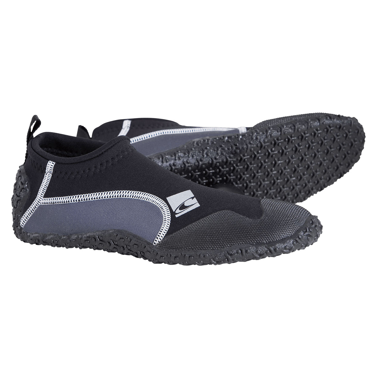 O'Neill Reactor-2 Reef 2mm Boots Black/Coal / UK 4-Black/Coal / UK 5-Black/Coal / UK 6-Black/Coal / UK 7-Black/Coal / UK 8 - 53 Degrees North 