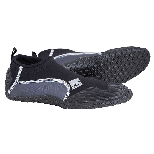 O'Neill Reactor-2 Reef 2mm Boots Black/Coal / UK 4-Black/Coal / UK 5-Black/Coal / UK 6-Black/Coal / UK 7-Black/Coal / UK 8 - 53 Degrees North 