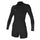 O'Neill Women's Bahia 2/1 Back Zip Long Sleeve Spring Black / X-Small-Black / Small-Black / Medium-Black / Large - 53 Degrees North 