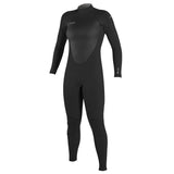 O'Neill Women's Epic 3/2mm Back Zip Full Wetsuit Black / X-Small-Black / Small-Black / Medium-Black / Large-Black / X-Large - 53 Degrees North 