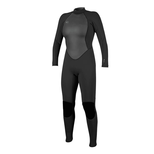O'Neill Women's Reactor-2 5/3mm Back Zip Full Wetsuit Black / X-Small-Black / Small-Black / Medium-Black / Large-Black / X-Large - 53 Degrees North 