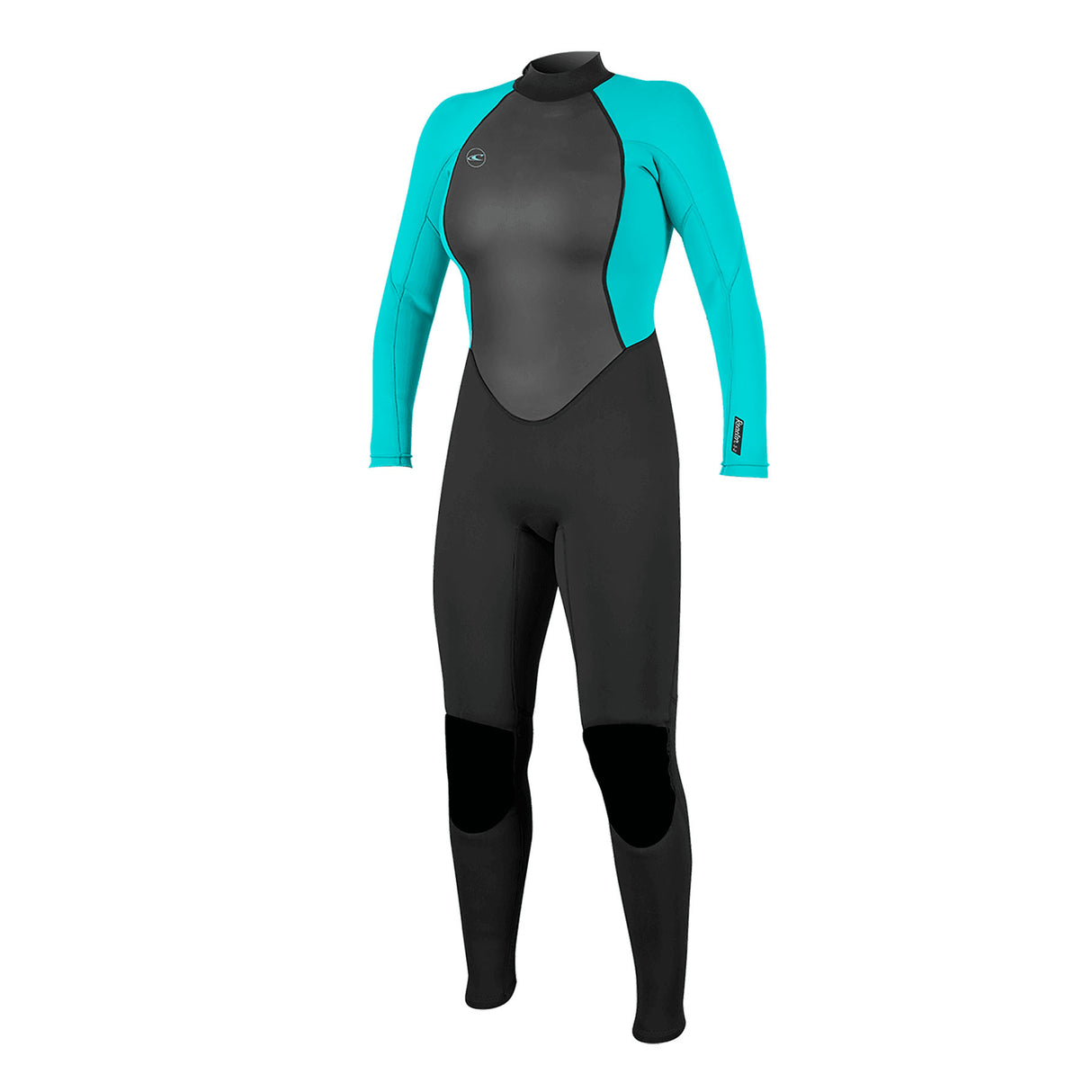O'Neill Women's Reactor-2 Full 3/2mm Wetsuit Black/Light Aqua / X-Small-Black/Light Aqua / Small-Black/Light Aqua / Medium-Black/Light Aqua / Large-Black/Light Aqua / X-Large - 53 Degrees North 