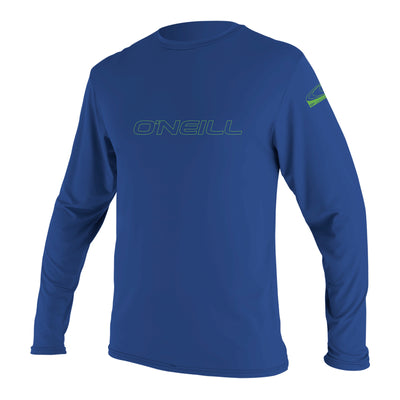 O'Neill Youth Basic Skins Long Sleeve Sun Shirt Pacific / Age 5-6-Pacific / Age 7-8-Pacific / Age 9-10-Pacific / Age 11-12-Pacific / Age 13-14 - 53 Degrees North 