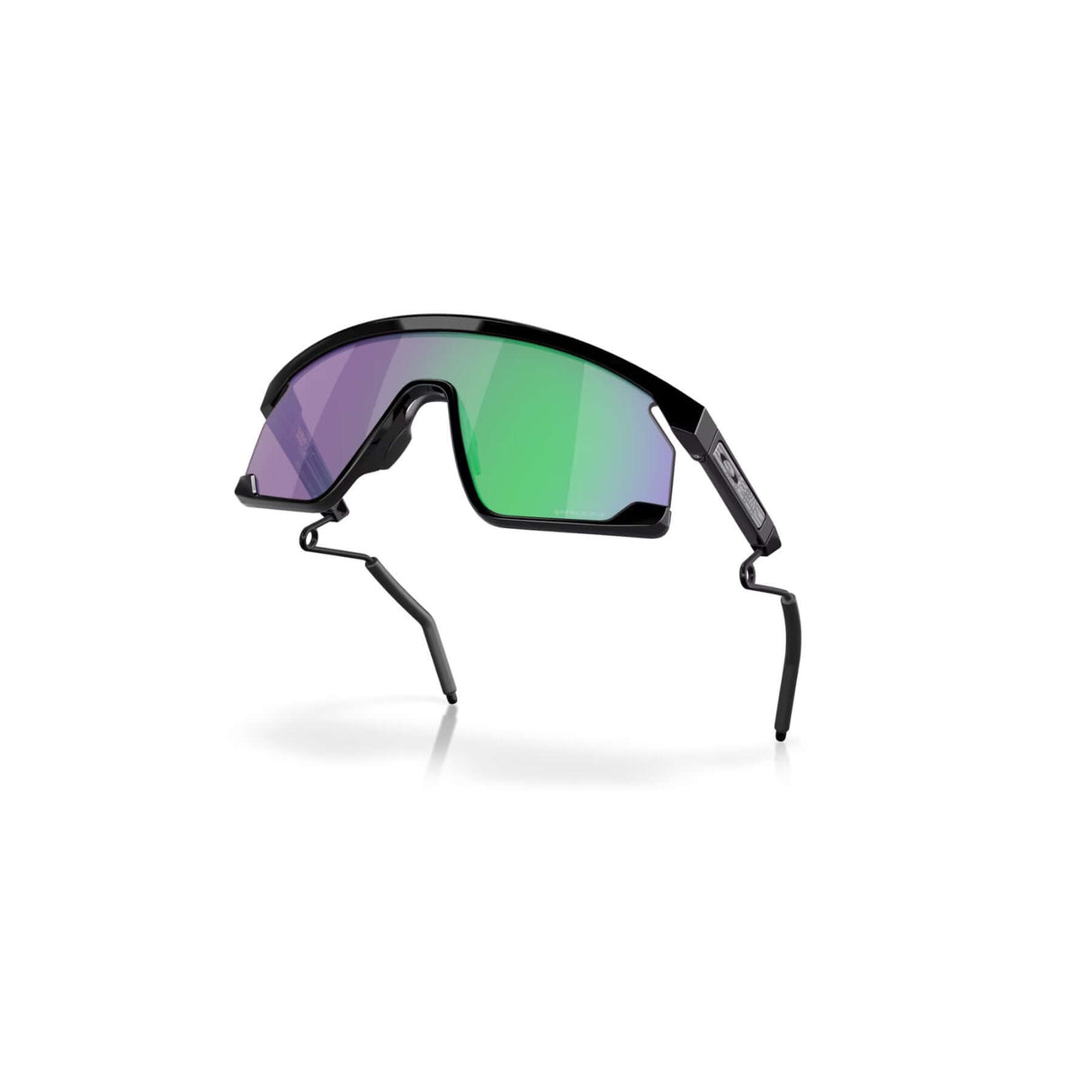 Oakley BXTR Metal Prizm Jade Sunglasses Polished Black - 53 Degrees North 