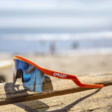 Oakley Hydra Prizm Sapphire Sunglasses Neon Orange - 53 Degrees North 