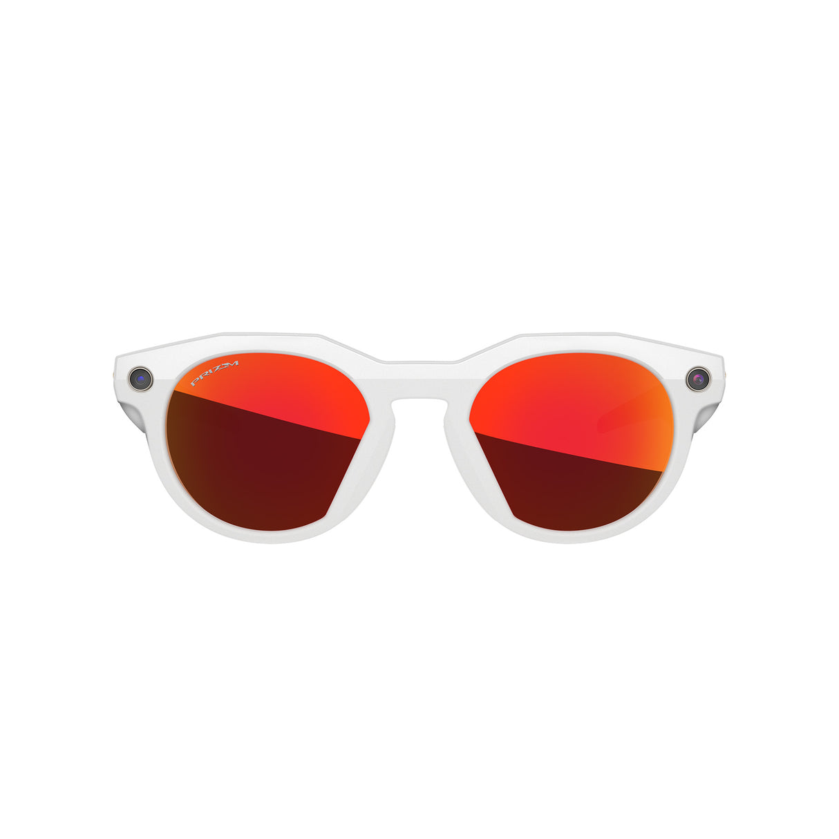 Oakley Meta AI HSTN Prizm Ruby Smartglasses Warm Grey - 53 Degrees North 