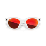 Oakley Meta AI HSTN Prizm Ruby Smartglasses Warm Grey - 53 Degrees North 