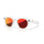 Oakley Meta AI HSTN Prizm Ruby Smartglasses Warm Grey - 53 Degrees North 