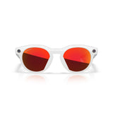 Oakley Meta AI HSTN Prizm Ruby Smartglasses Warm Grey - 53 Degrees North 
