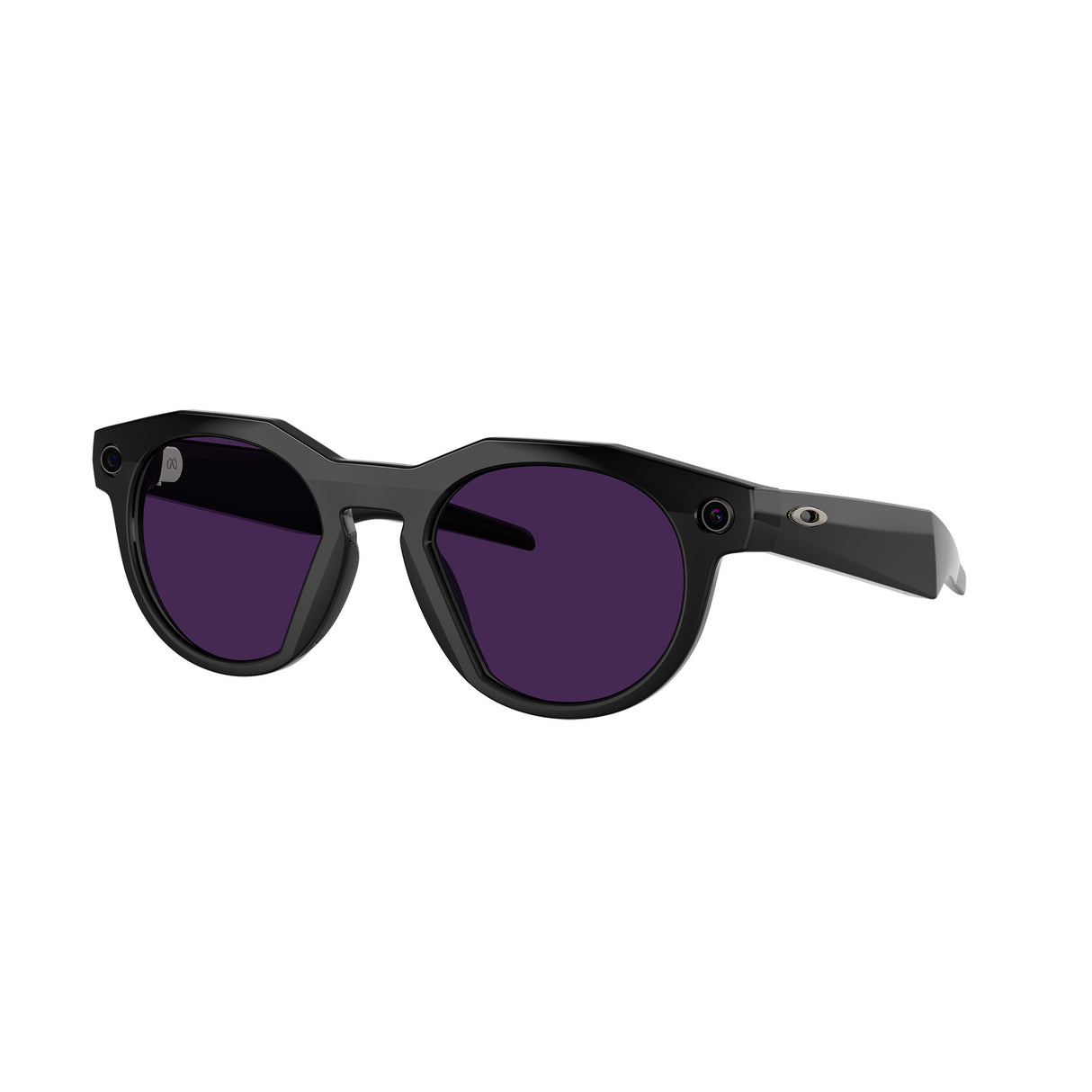Oakley Meta AI HSTN Transitions Amethyst Smartglasses Black - 53 Degrees North 