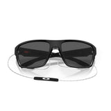 Oakley Split Shot Prizm Black Polarized Matte Black - 53 Degrees North 
