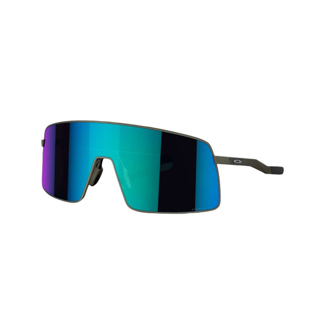 Oakley Sutro Ti Prizm Sapphire Sunglasses Satin Lead - 53 Degrees North 