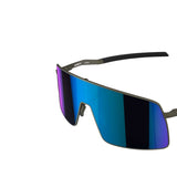 Oakley Sutro Ti Prizm Sapphire Sunglasses Satin Lead - 53 Degrees North 